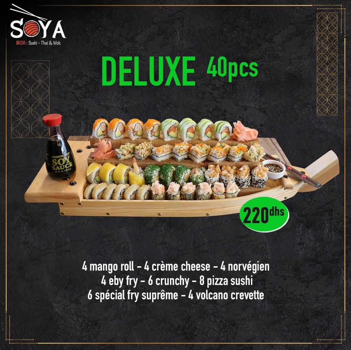 DELUXE 40pcs