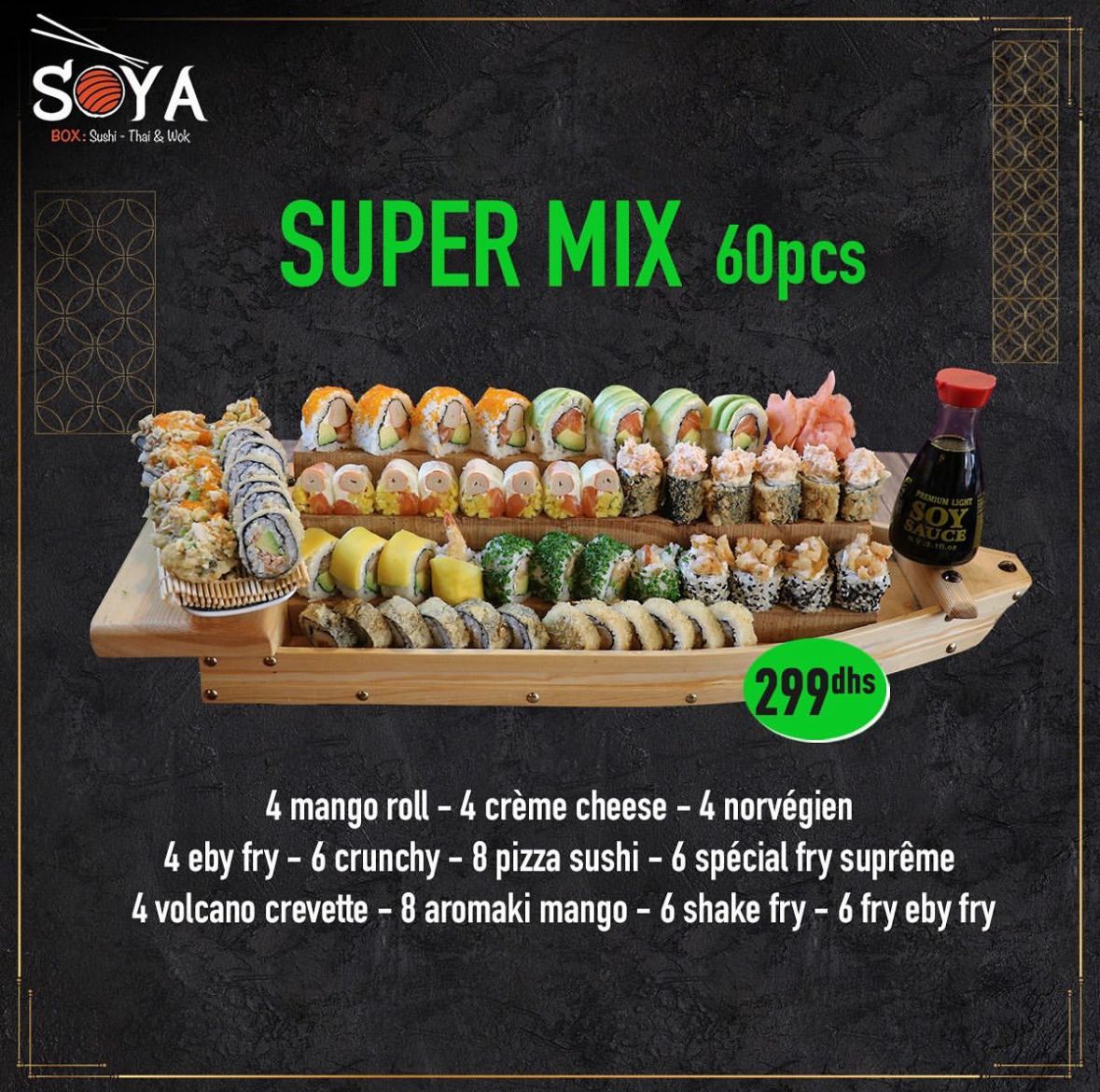 SUPER MIX 60pcs