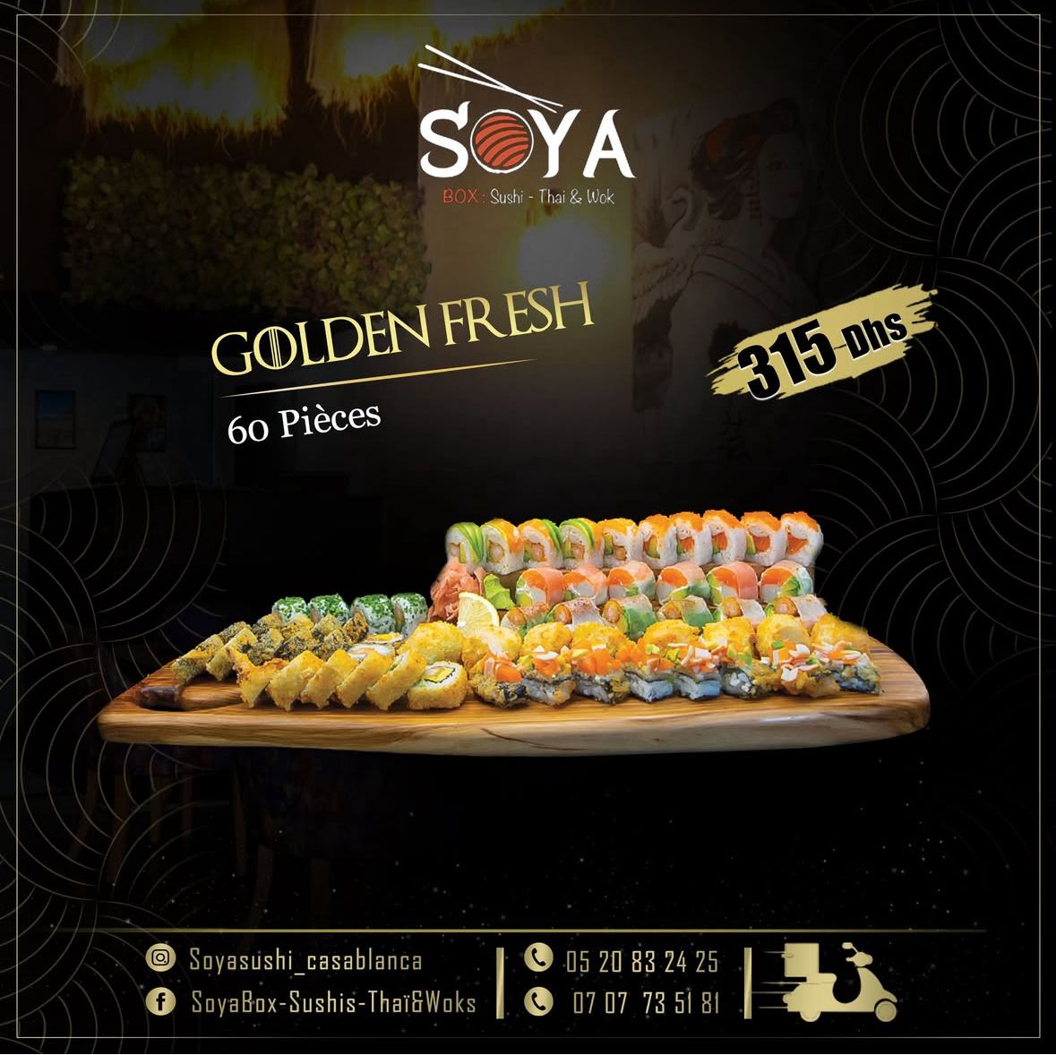 GOLDEN FRESH 60pcs
