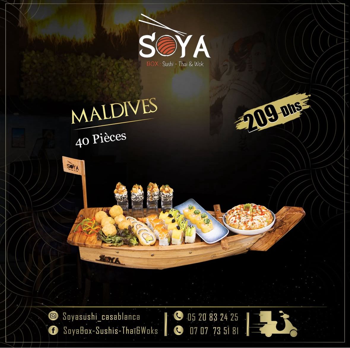 MALDIVES 40pcs